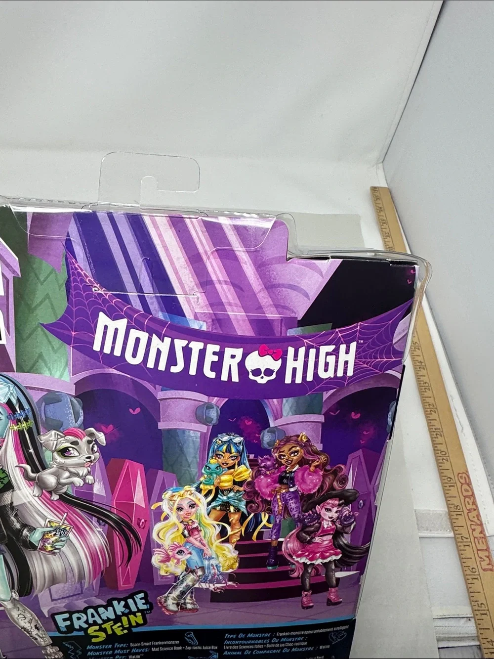 MATTEL MONSTER HIGH FRANKIE STEIN WATZIE DOLL FIGURINE